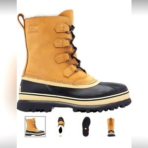 Sorel Caribou Boots M/6 W/8